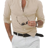Camisa antiarrugas de algodón premium para Hombre