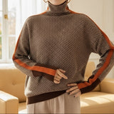 Eleanor | Högkrage Herringbone Luxe