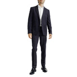 Pantalón de traje slim fit - Azul marino