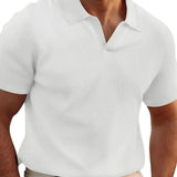 René - Camiseta de rayas con escote en V