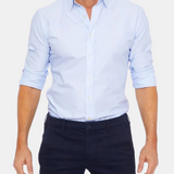 Camisa de algodón premium con cremallera para Hombre