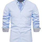 Camisa premium de algodón para Hombre