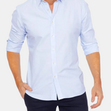 Camisa de algodón premium con cremallera para Hombre