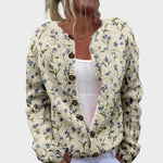 Camila – Blommig cardigan för hösten