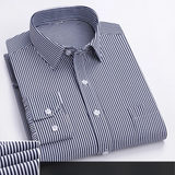 Camisa de oficina de algodón premium para Hombre – Azul Claro
