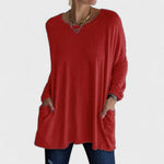 Mira – Ledig oversize topp – bild 12