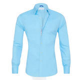 Camisa de algodón premium con cremallera para Hombre