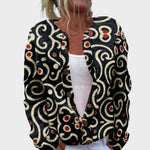 Gabriela – Blommig cardigan för hösten