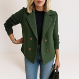Marta | Elegant kappa med stickade ärmar