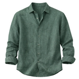 Camisa informal de lino para Hombre