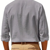 Camisa elegante de lino para Hombre