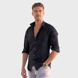 Leonardo – Camisa informal de lino para Hombre
