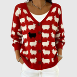 Bekväm, Knapp-Cardigan