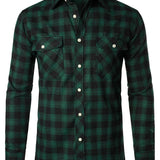 Camisa elegante de algodón premium para Hombre Gran Confort