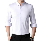 Camisa stretch antiarrugas de algodón premium para Hombre