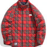 Chaqueta Acolchada Vintage de Algodón