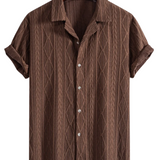Camisa de algodón premium Biarritz de manga corta