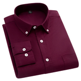 Camisa clásica de algodón para Hombre