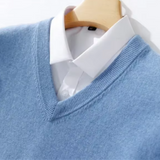 Suéter Elegante de Cuello V