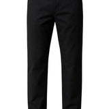 Pantalón hombre – Corte recto en algodón con elastano