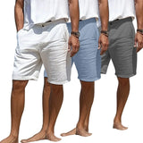 Pantalones Cortos de Lino Elegantes