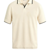 Polo de piqué con detalles contrastantes