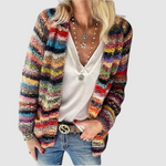 Nikola – Flerfärgad cardigan
