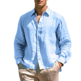 Camisa casual de algodón premium para Hombre