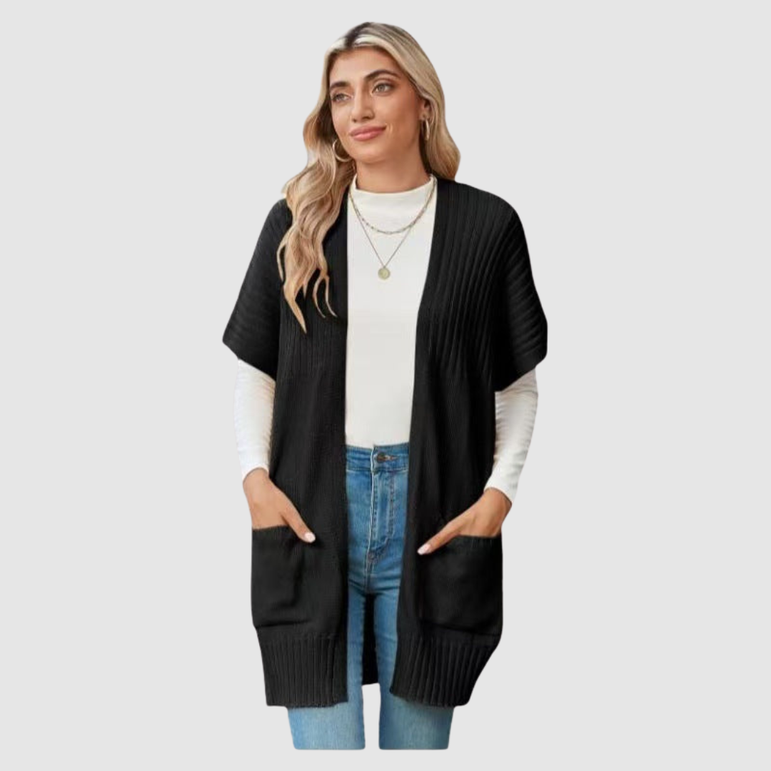 Jasmína – Lätt flätstickad cardigan