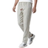 Tsuki - Pantalón de lino japonés cómodo