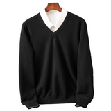 Suéter Elegante con Cuello en V
