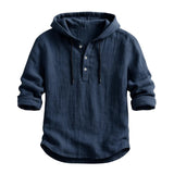 Adam – Camiseta con capucha de lino para Hombre