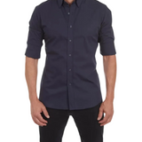 Camisa de algodón premium con cremallera para Hombre