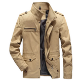 Chaqueta Cargo Elegante de Algodón