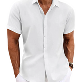 Camisa casual de algodón premium para Hombre – Negro