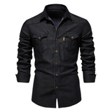 Camisa Atemporal de Jean para Hombre