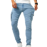 Pantalón Marino Cargo Stretch