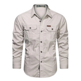 Camisa de algodón premium Florence – Negro