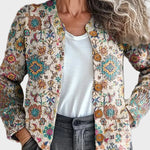 Vosslyn™ – Cardigan med exotiskt mönster
