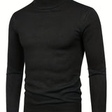 Suéter Elegante con Cuello Alto
