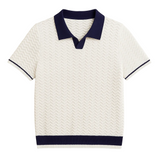 Luca - polo de tejido Riccio de
