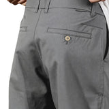 Pantalón hombre – Corte recto en algodón con elastano