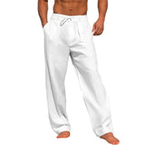 Pantalones de algodón elegantes