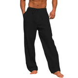 Pantalones de algodón elegantes