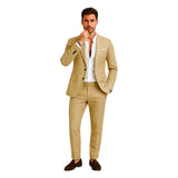 Rafael - Traje Masculino Formal de Lino