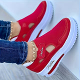 Ventilerande Slip-On Sneakers med stabil passform