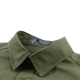 Camisa Atemporal de manga corta en algodón premium para Hombre – Verde