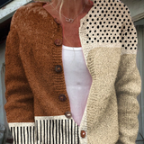 Margery | Cardigan med Färgblock