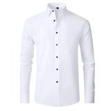Camisa de oficina de algodón premium para Hombre