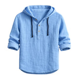 Adam – Camiseta con capucha de lino para Hombre